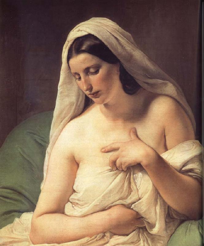 Francesco Hayez Odalisque